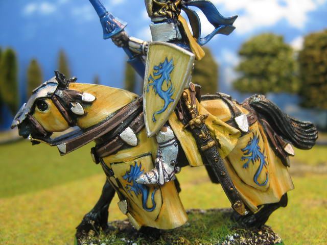 DPS painted Bretonnian Knights of the Realm BR018  