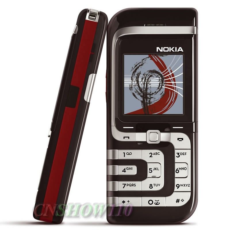 NEW UNLOCKED NOKIA 7260 BLACK GSM TRI BAND CELL PHONE  