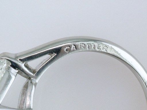 Cartier GIA 8.61ct Diamond Platinum Engagement Ring  