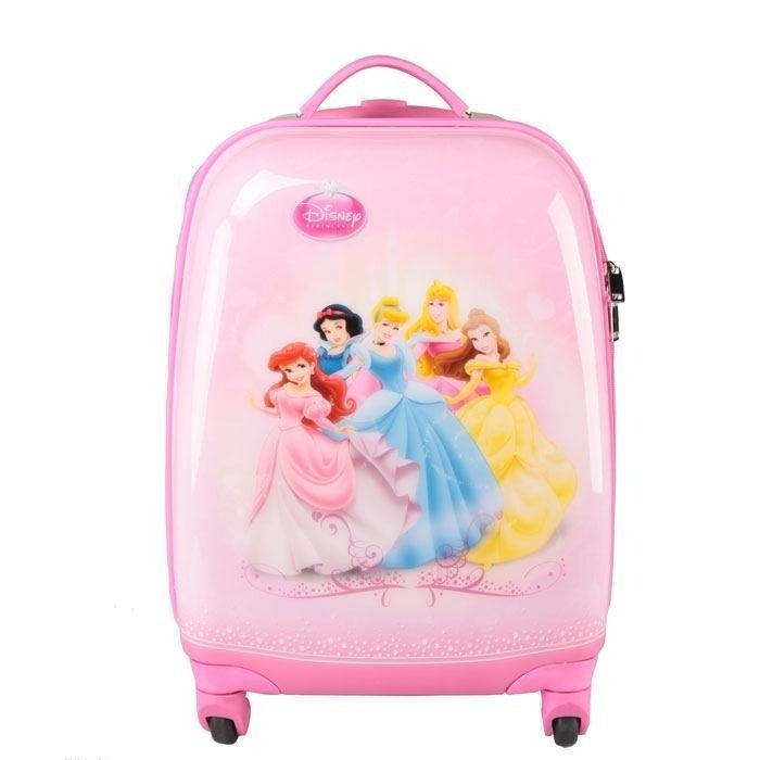 Disney Princess 18 Luggage Bag Baggage Trolley Roller  