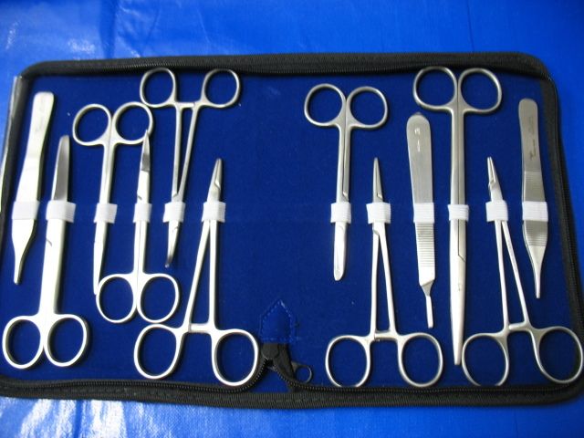   MINOR MICRO SURGERY SUTURE SET STUDENT SURGICAL KIT INSTRUMENTS  