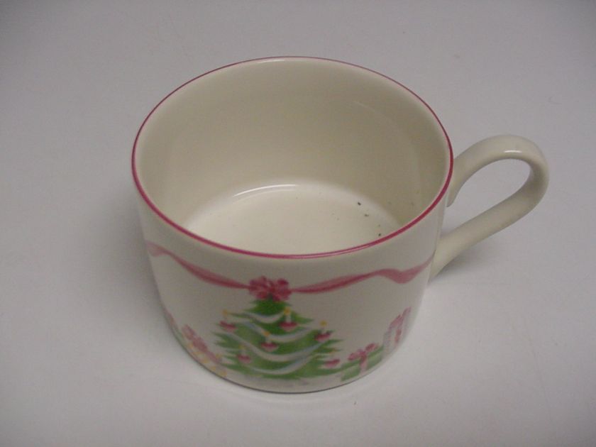 Sango Home for Christmas china #4829 pattern 1992 coffee cup China 