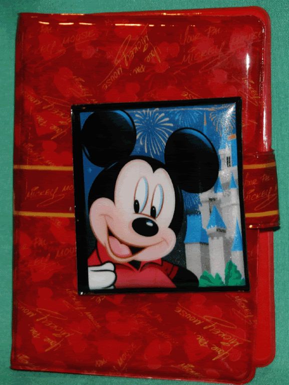 DISNEY MICKEY MOUSE NOTE PAD AUTOGRAPH BOOK NEW  