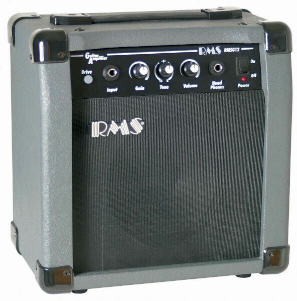 RMS G12 12 Watt Electric Guitar Practice Amplifier Amp 717070036944 
