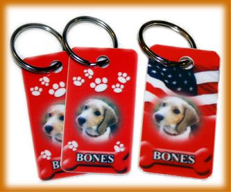 Pet Id Tag Dog Cat   With Photo (Customize 3 Designs)  