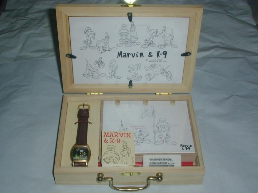   MARTIAN & K 9 WATCH LTD 500 Warner Bros ANIMATION Cell & Kit  