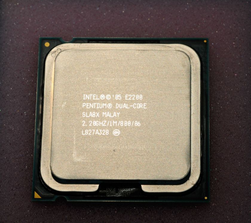 Intel Pentium Dual Core E2200 (2.20GHz, 1MB cache, LGA 775)  