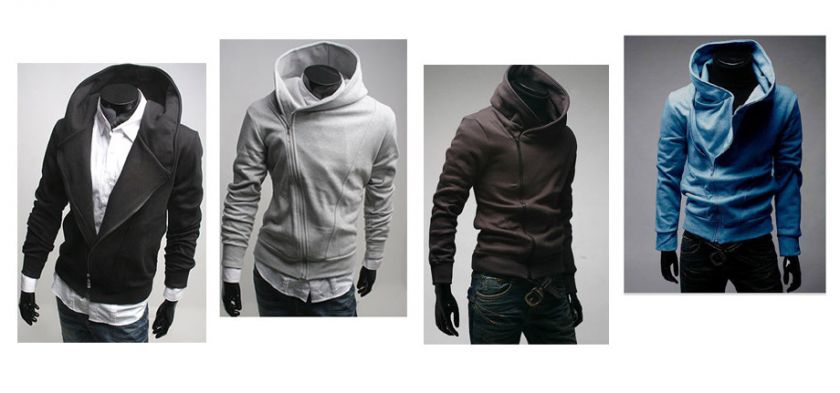 C83009 Mens Slim hoodies Top Designed Hoody Jacket  