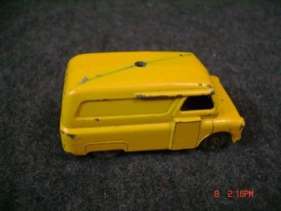 Lesney Evening News Van #42 Yellow Matchbox  