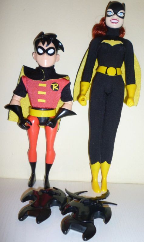Hasbro Batman Animated Series Batgirl Robin 12 Figures  