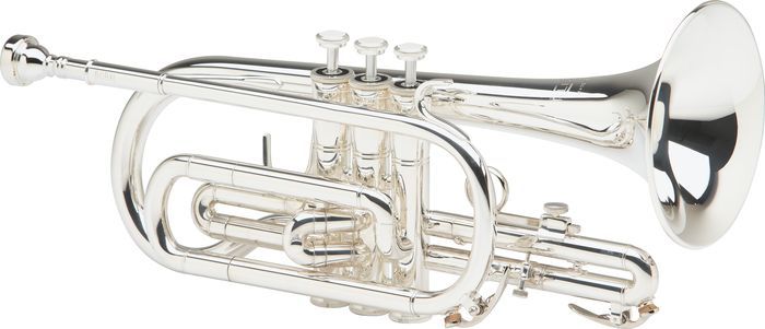 Blessing BCR XL Series Bb Cornet Silver  