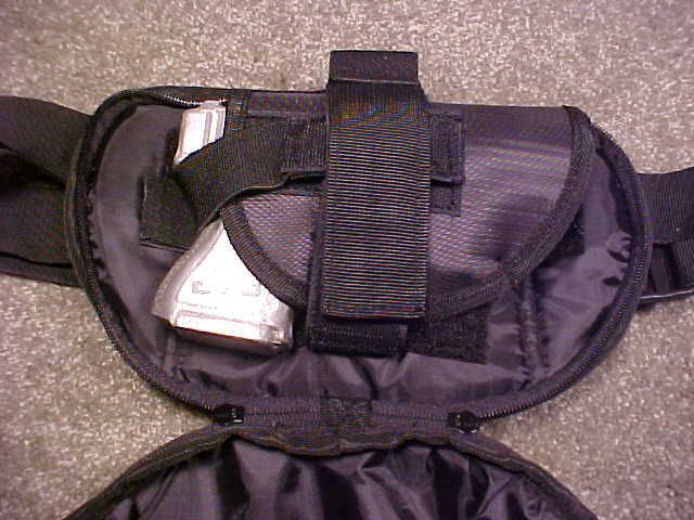 Concealment Nylon Fanny Pack Small Ruger LCR SP101 2 3  